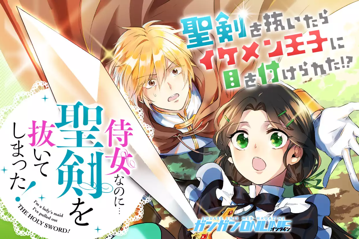 侍女なのに…聖剣を抜いてしまった！